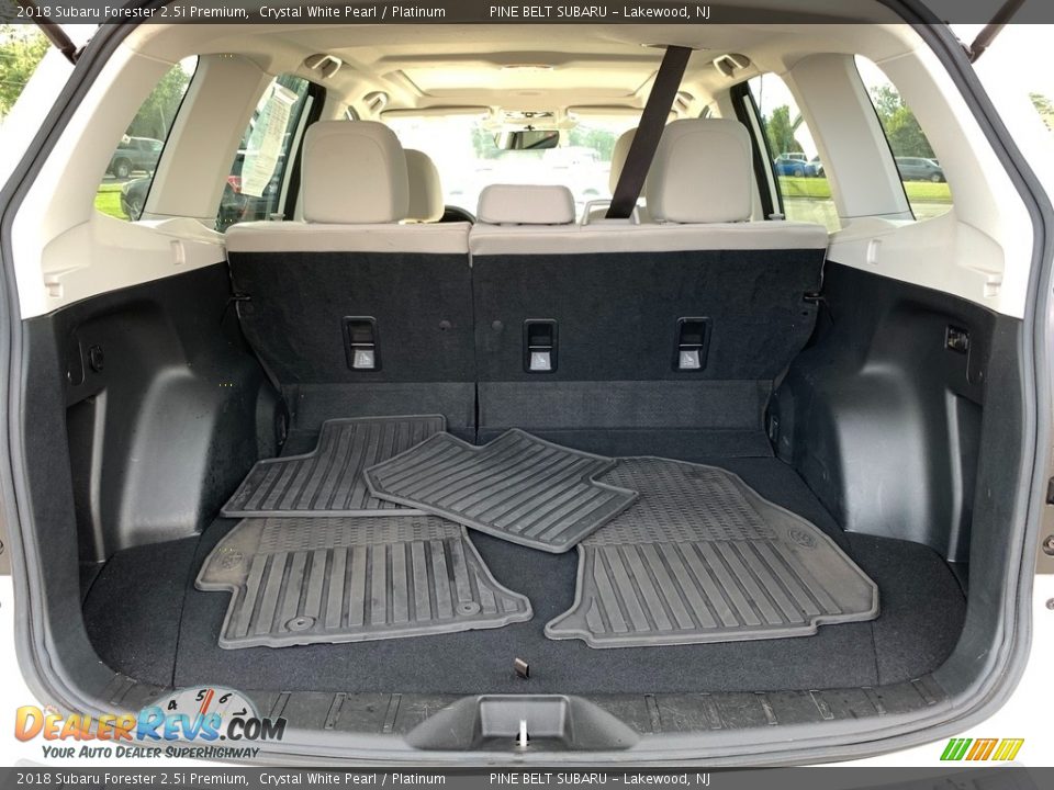 2018 Subaru Forester 2.5i Premium Crystal White Pearl / Platinum Photo #18