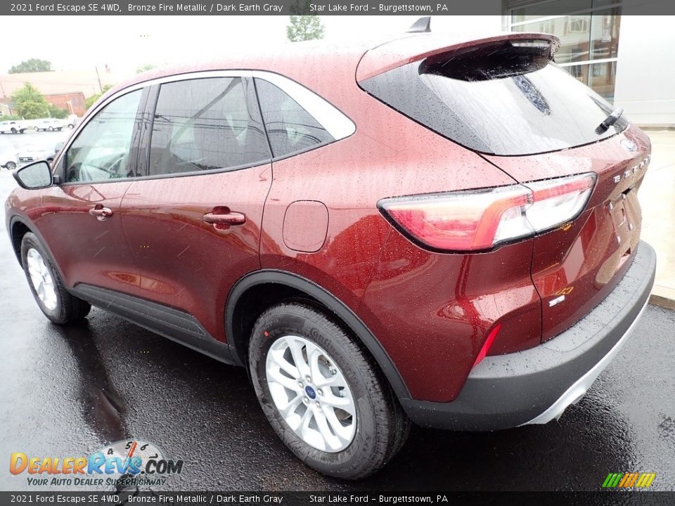 2021 Ford Escape SE 4WD Bronze Fire Metallic / Dark Earth Gray Photo #3