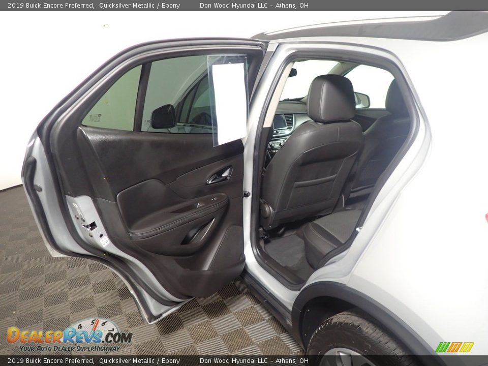 2019 Buick Encore Preferred Quicksilver Metallic / Ebony Photo #33