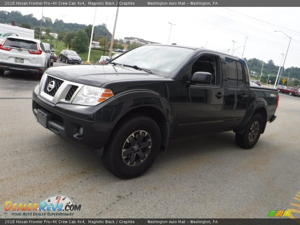 2018 Nissan Frontier Pro-4X Crew Cab 4x4 Magnetic Black / Graphite Photo #6