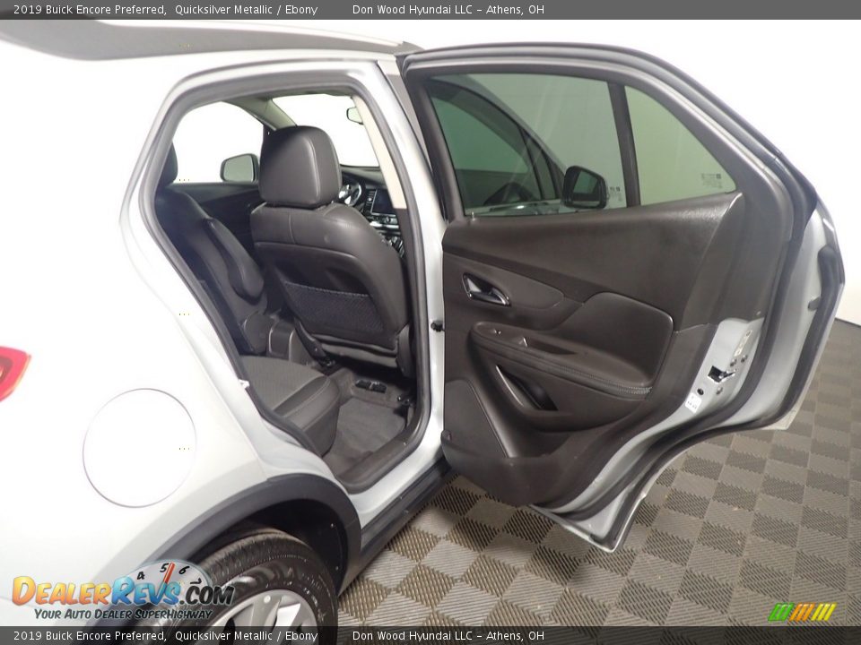 2019 Buick Encore Preferred Quicksilver Metallic / Ebony Photo #35