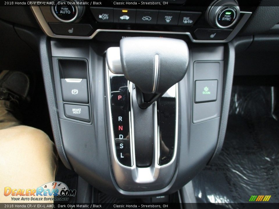 2018 Honda CR-V EX-L AWD Dark Olive Metallic / Black Photo #36