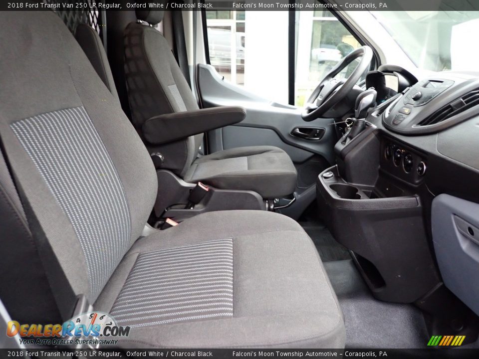 Front Seat of 2018 Ford Transit Van 250 LR Regular Photo #13