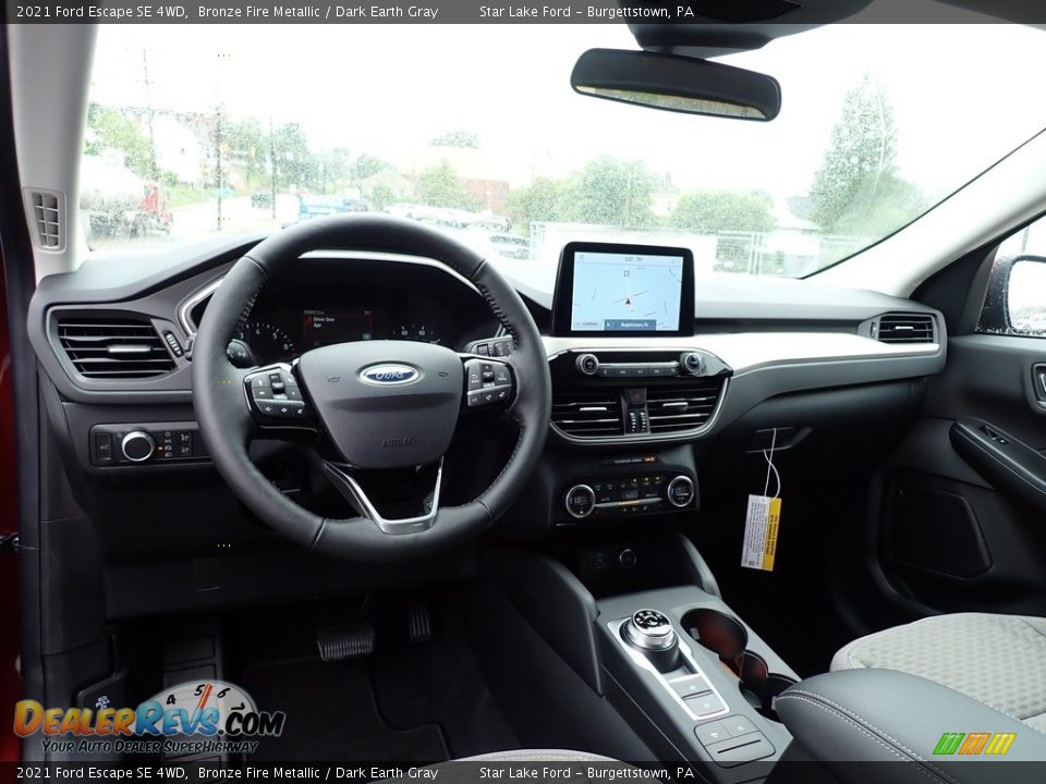 2021 Ford Escape SE 4WD Bronze Fire Metallic / Dark Earth Gray Photo #12