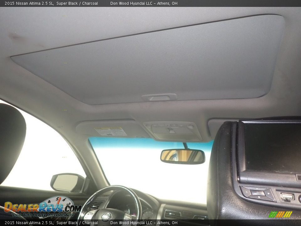 2015 Nissan Altima 2.5 SL Super Black / Charcoal Photo #2