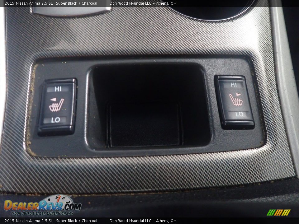 2015 Nissan Altima 2.5 SL Super Black / Charcoal Photo #3