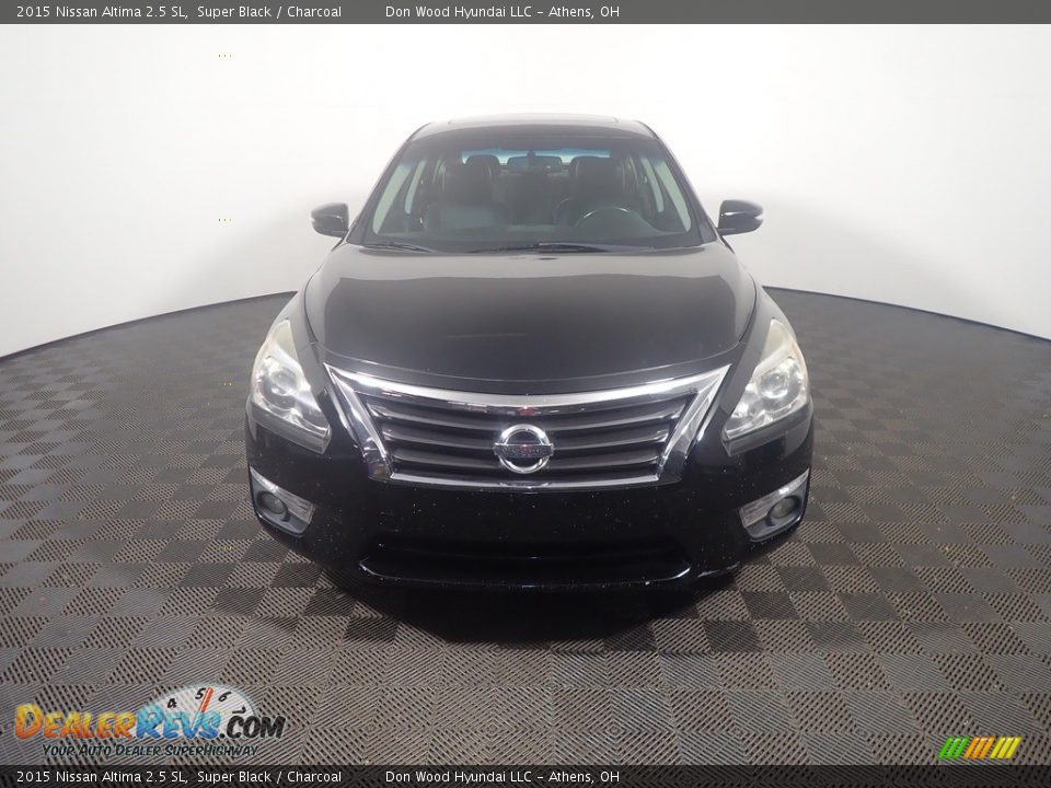 2015 Nissan Altima 2.5 SL Super Black / Charcoal Photo #7