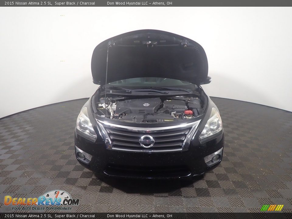 2015 Nissan Altima 2.5 SL Super Black / Charcoal Photo #8