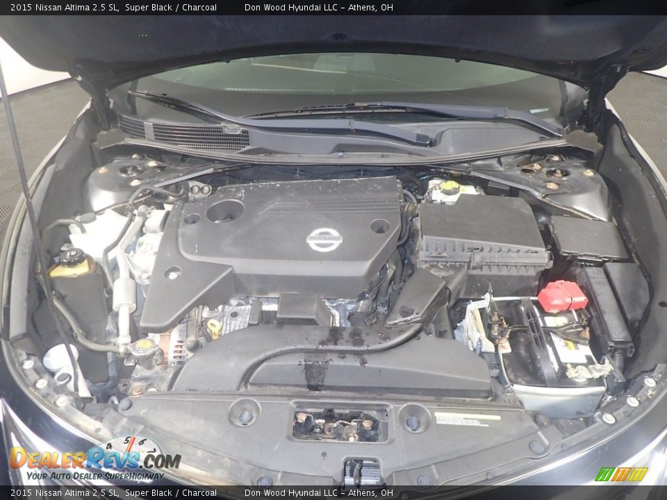 2015 Nissan Altima 2.5 SL Super Black / Charcoal Photo #9