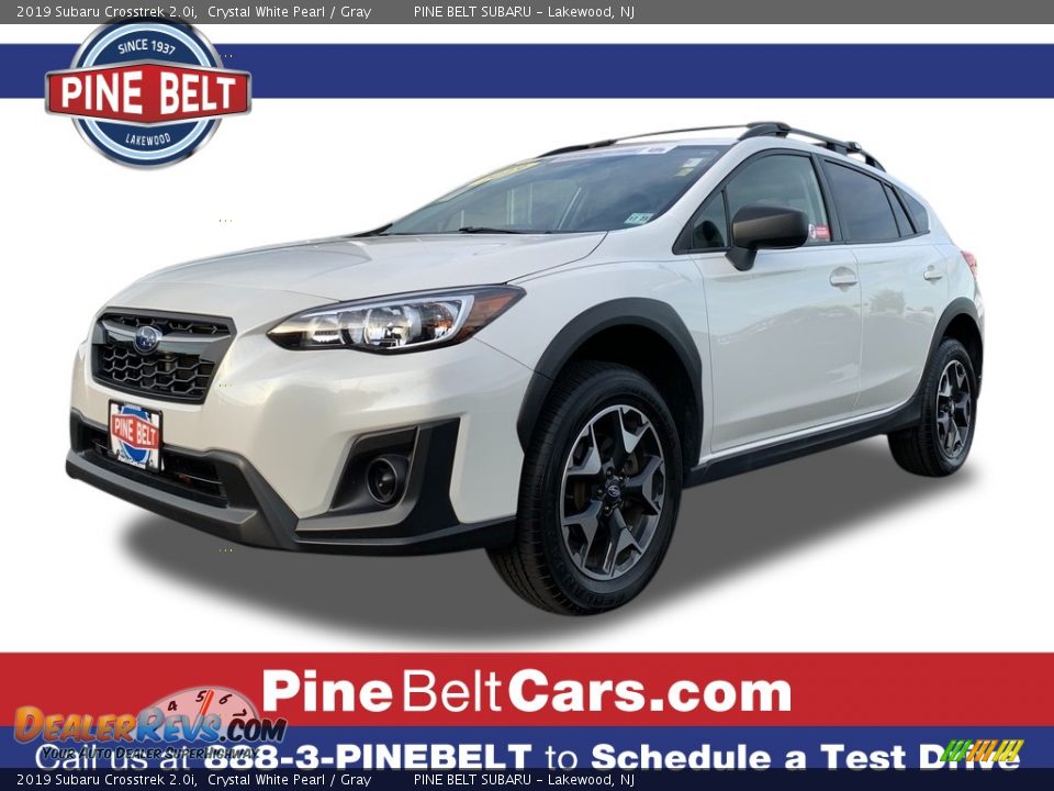 2019 Subaru Crosstrek 2.0i Crystal White Pearl / Gray Photo #1