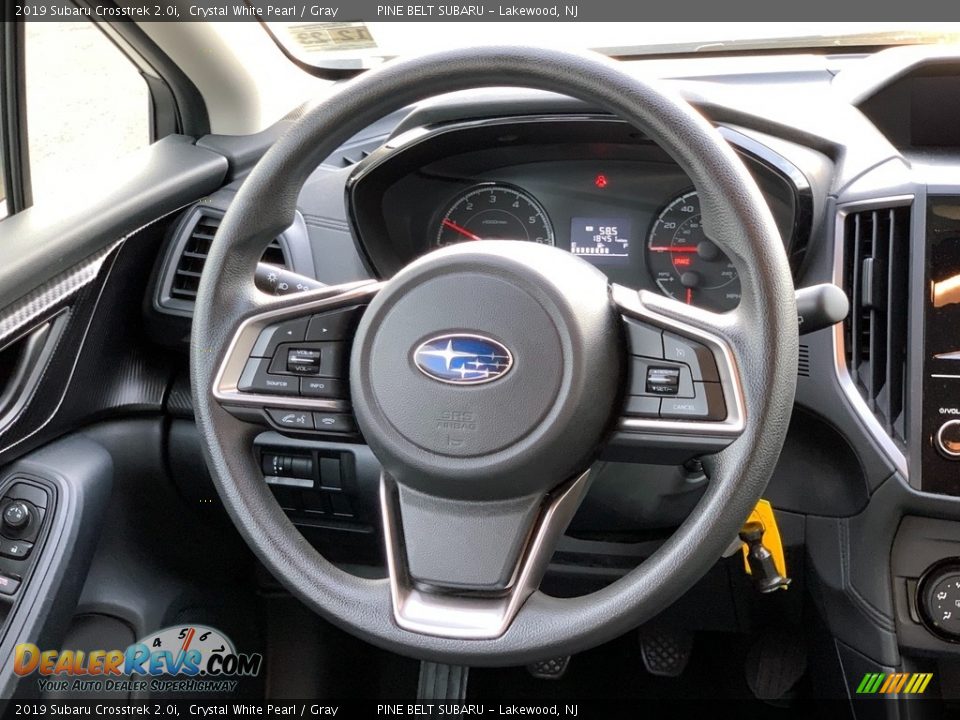 2019 Subaru Crosstrek 2.0i Crystal White Pearl / Gray Photo #4