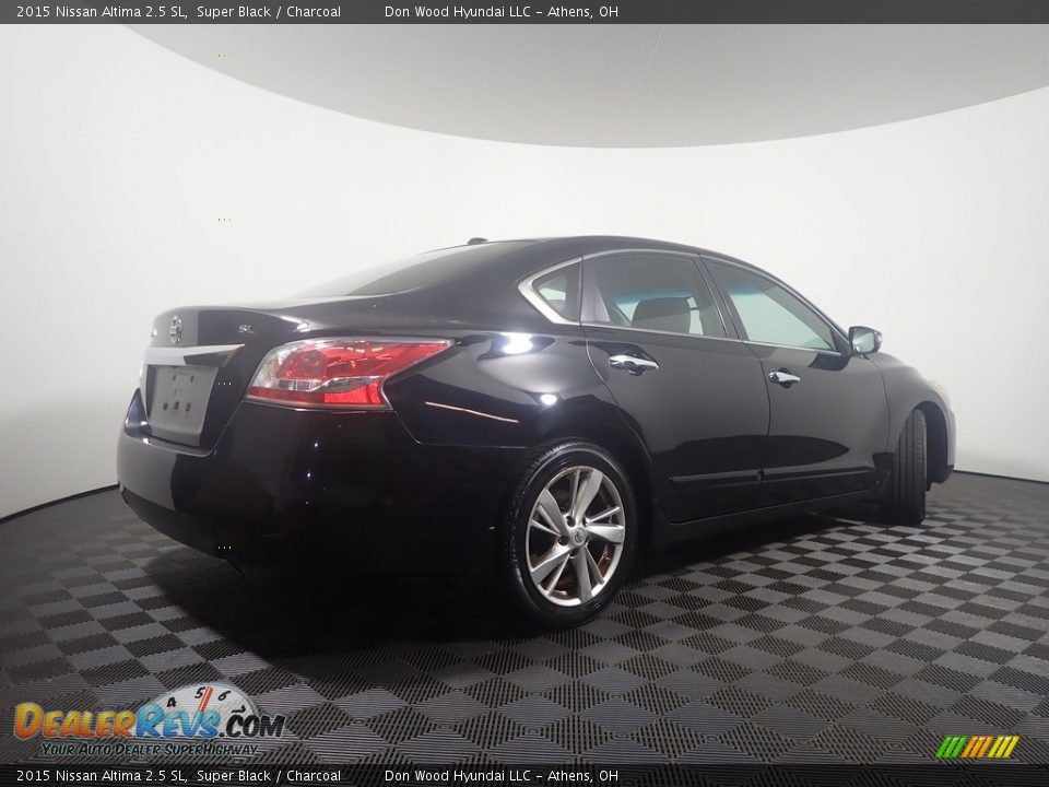 2015 Nissan Altima 2.5 SL Super Black / Charcoal Photo #18