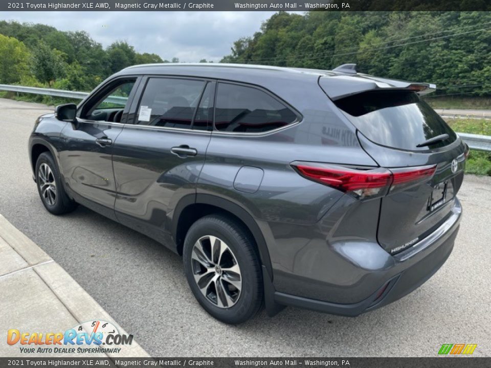 2021 Toyota Highlander XLE AWD Magnetic Gray Metallic / Graphite Photo #2