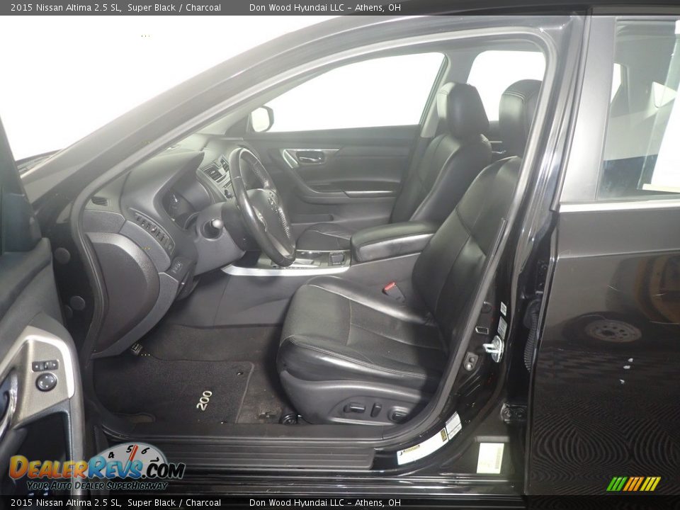 2015 Nissan Altima 2.5 SL Super Black / Charcoal Photo #24