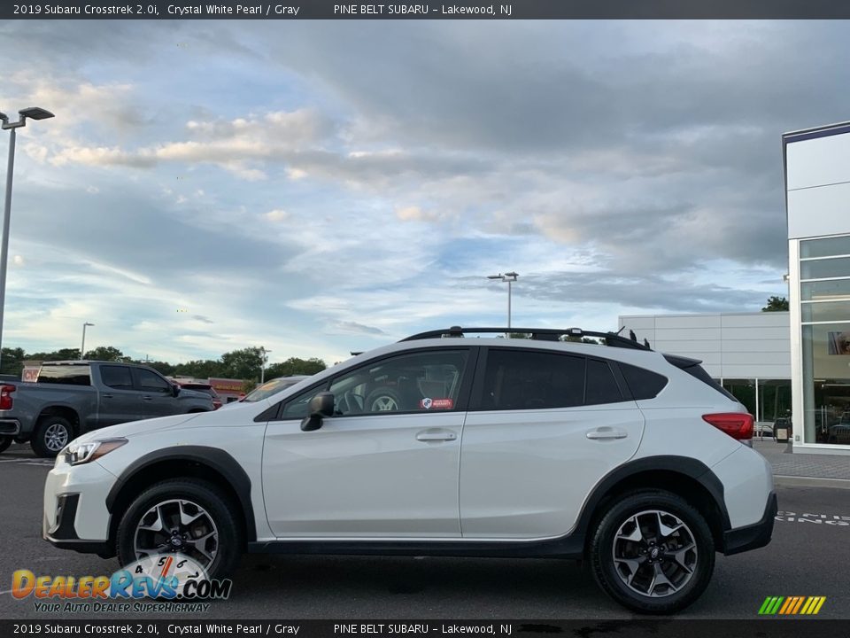 2019 Subaru Crosstrek 2.0i Crystal White Pearl / Gray Photo #15