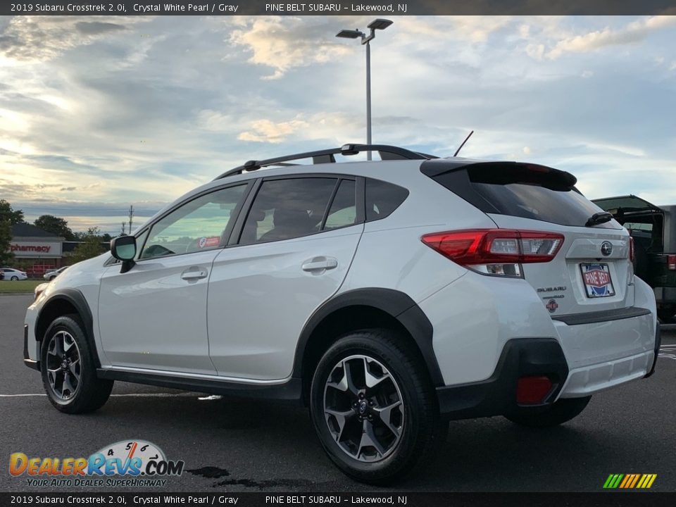 2019 Subaru Crosstrek 2.0i Crystal White Pearl / Gray Photo #16