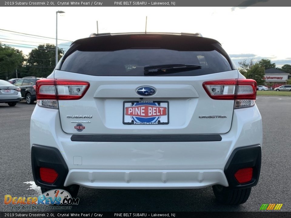 2019 Subaru Crosstrek 2.0i Crystal White Pearl / Gray Photo #17