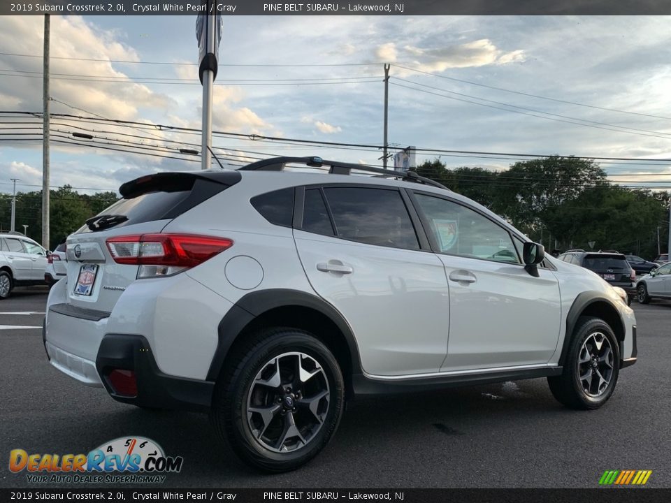 2019 Subaru Crosstrek 2.0i Crystal White Pearl / Gray Photo #19