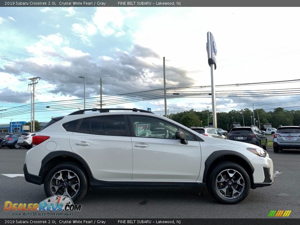 2019 Subaru Crosstrek 2.0i Crystal White Pearl / Gray Photo #20