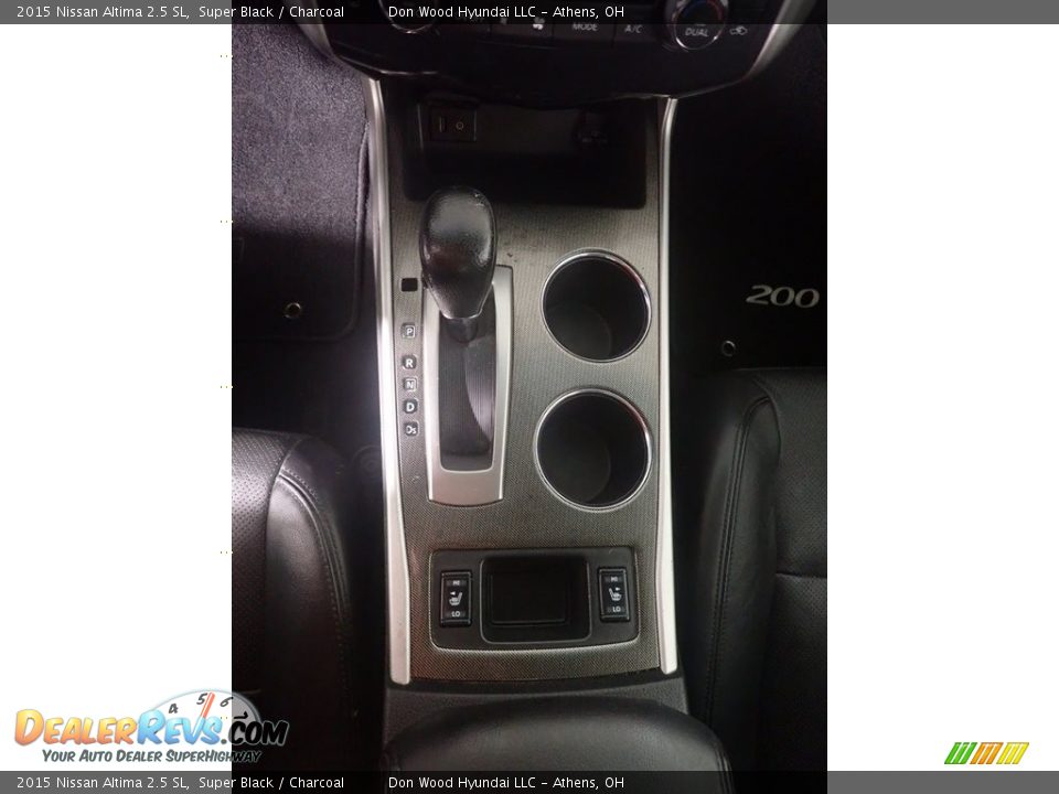 2015 Nissan Altima 2.5 SL Super Black / Charcoal Photo #34