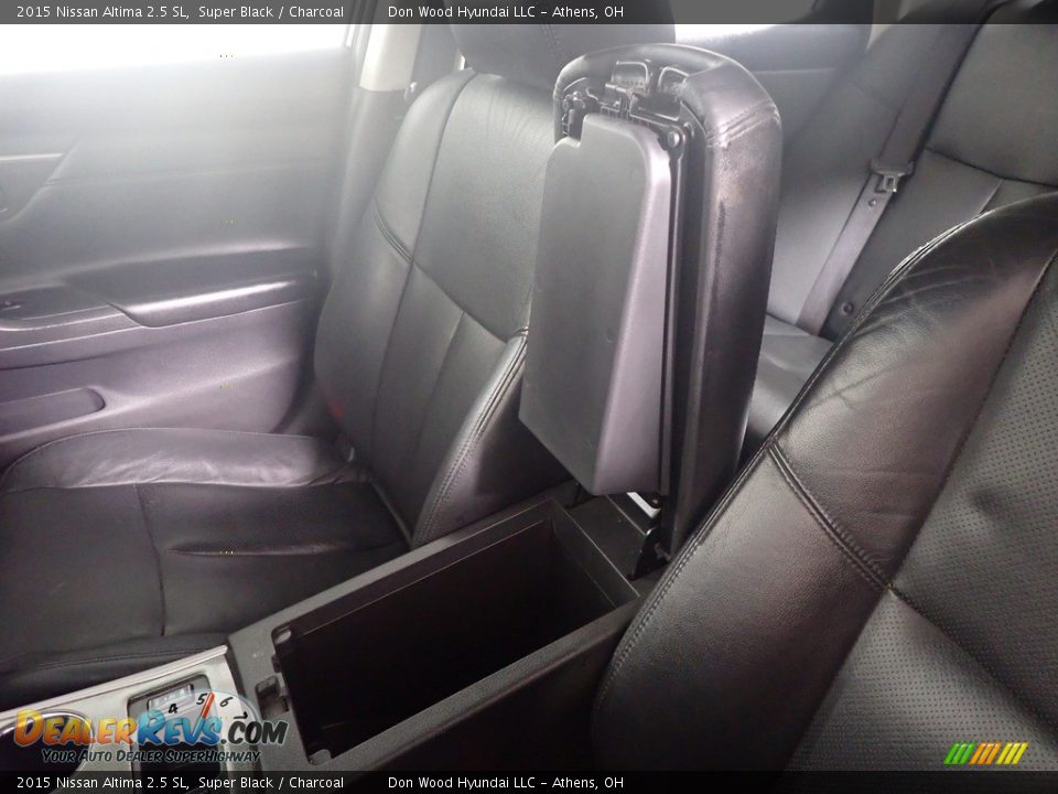 2015 Nissan Altima 2.5 SL Super Black / Charcoal Photo #35
