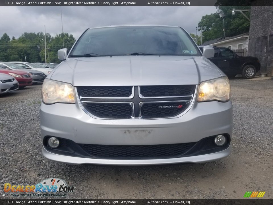 2011 Dodge Grand Caravan Crew Bright Silver Metallic / Black/Light Graystone Photo #7