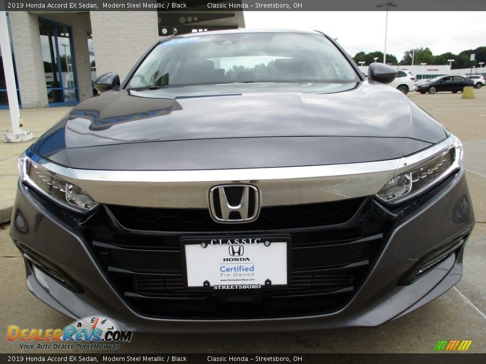 2019 Honda Accord EX Sedan Modern Steel Metallic / Black Photo #2