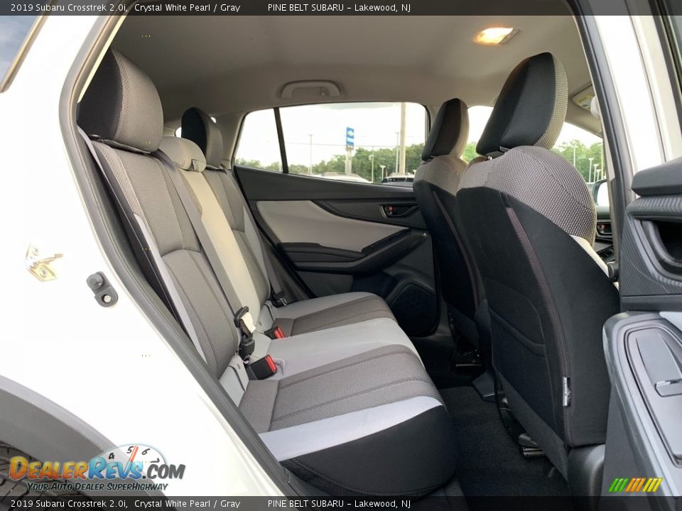 2019 Subaru Crosstrek 2.0i Crystal White Pearl / Gray Photo #28