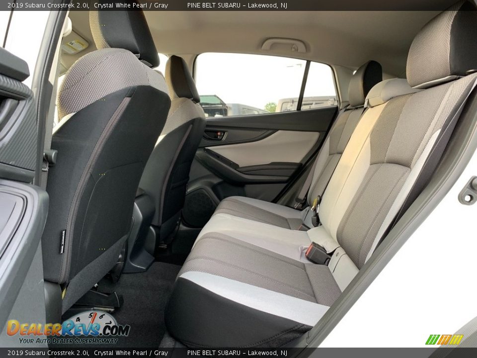 2019 Subaru Crosstrek 2.0i Crystal White Pearl / Gray Photo #31