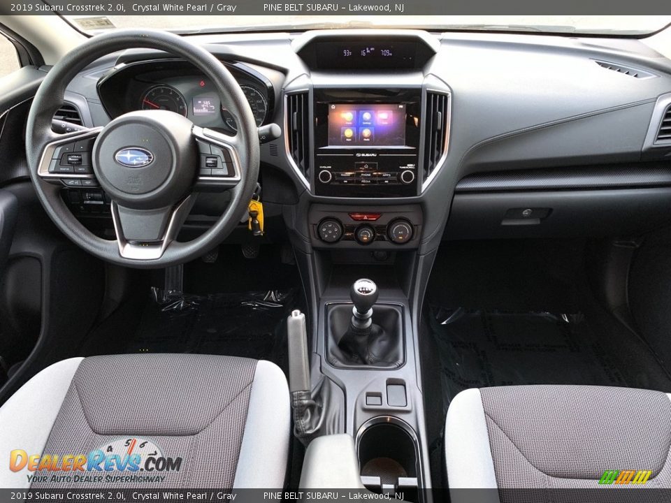 2019 Subaru Crosstrek 2.0i Crystal White Pearl / Gray Photo #32