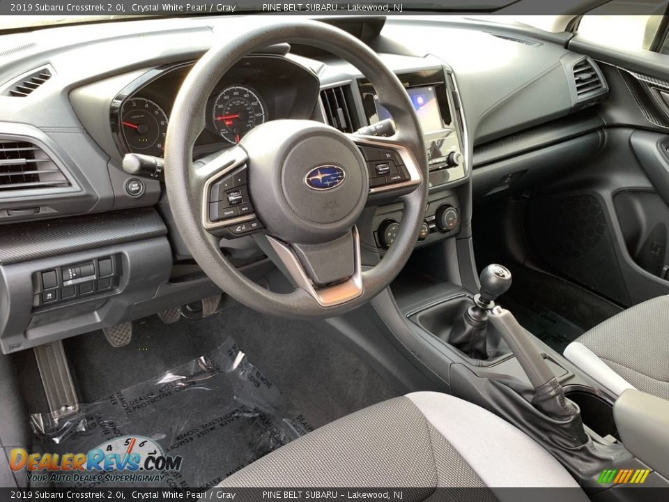 2019 Subaru Crosstrek 2.0i Crystal White Pearl / Gray Photo #35