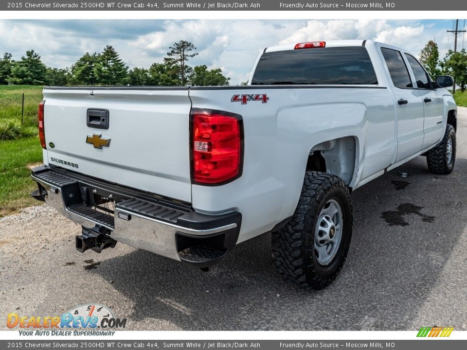 2015 Chevrolet Silverado 2500HD WT Crew Cab 4x4 Summit White / Jet Black/Dark Ash Photo #4