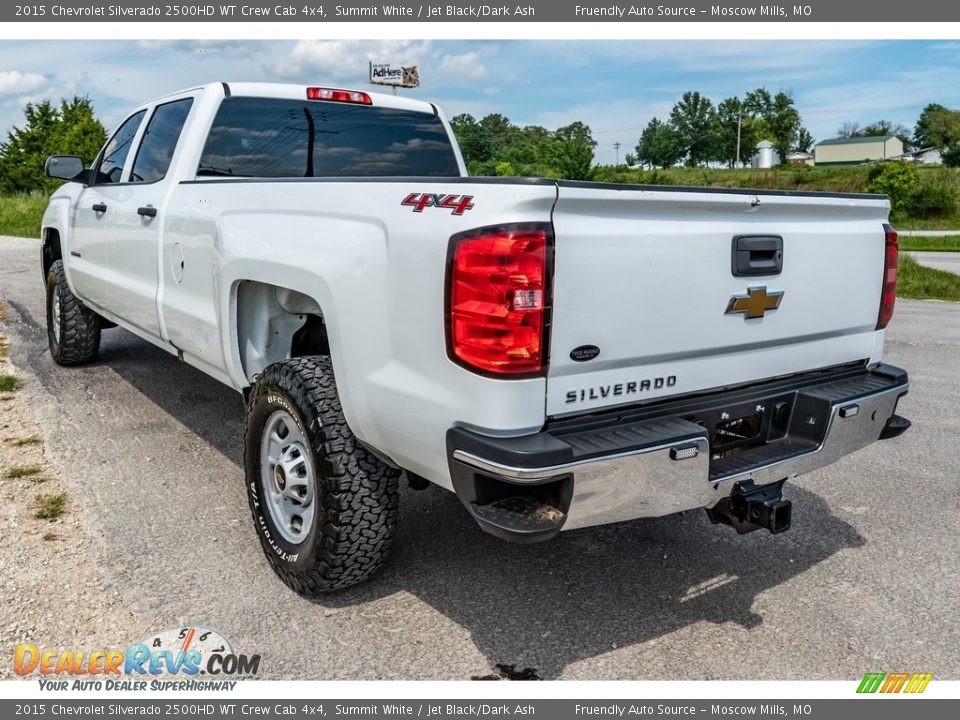 2015 Chevrolet Silverado 2500HD WT Crew Cab 4x4 Summit White / Jet Black/Dark Ash Photo #6