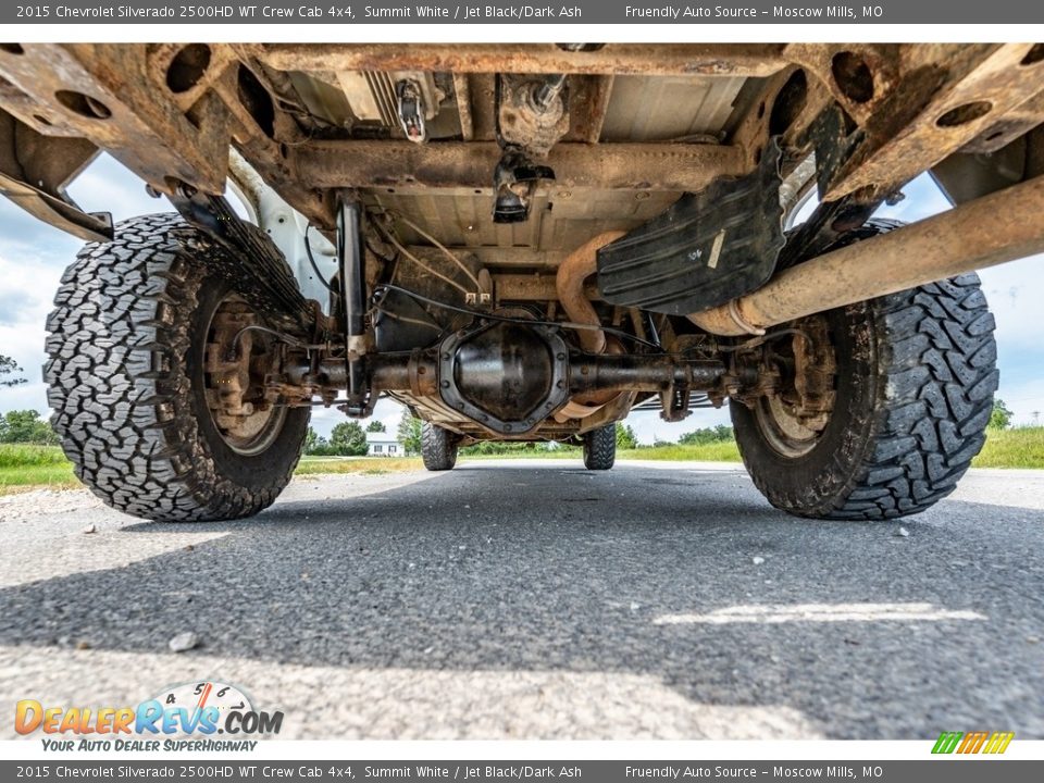 2015 Chevrolet Silverado 2500HD WT Crew Cab 4x4 Summit White / Jet Black/Dark Ash Photo #13