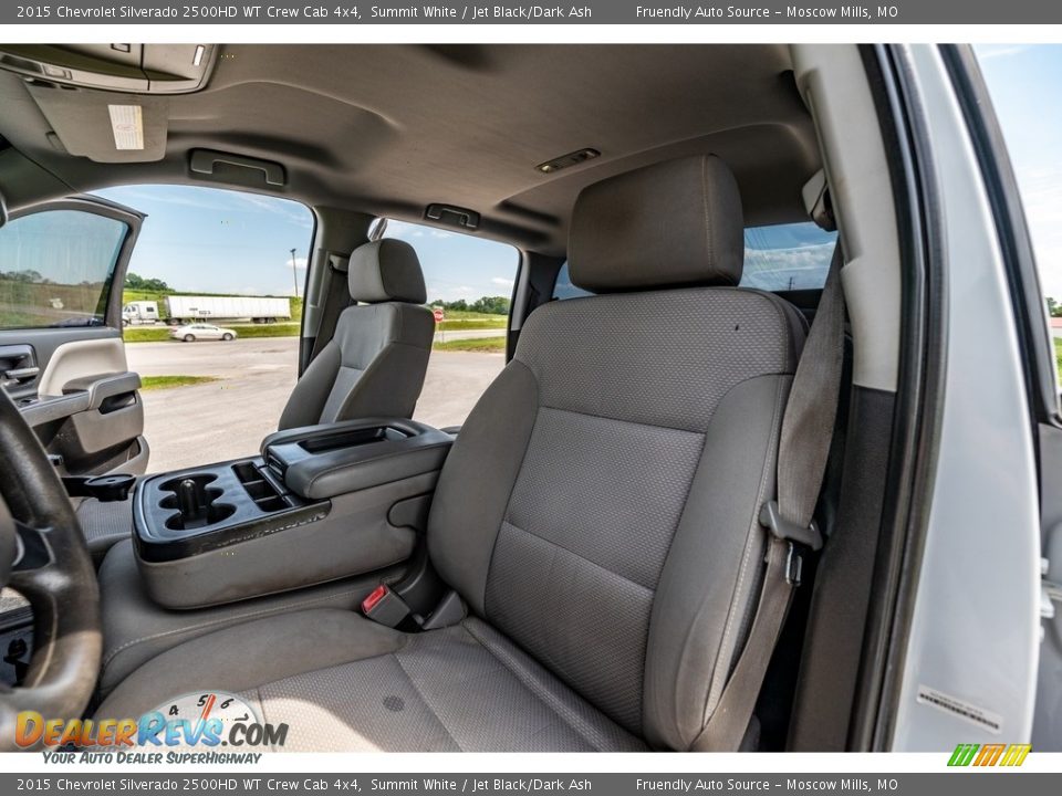 2015 Chevrolet Silverado 2500HD WT Crew Cab 4x4 Summit White / Jet Black/Dark Ash Photo #18