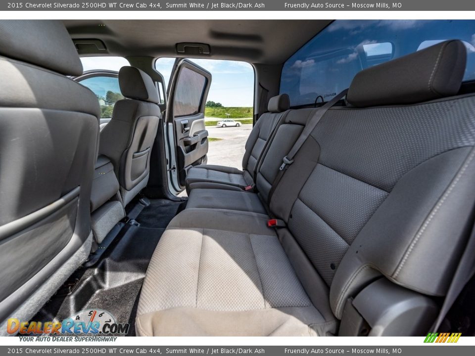 2015 Chevrolet Silverado 2500HD WT Crew Cab 4x4 Summit White / Jet Black/Dark Ash Photo #23