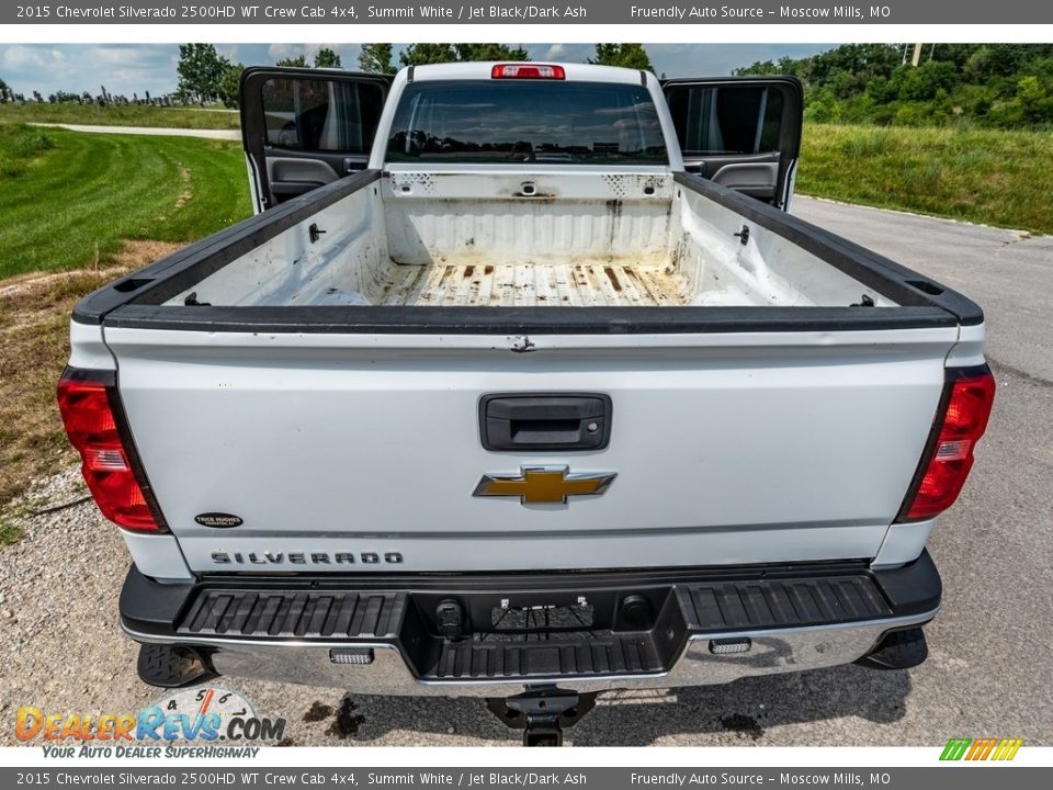 2015 Chevrolet Silverado 2500HD WT Crew Cab 4x4 Summit White / Jet Black/Dark Ash Photo #24