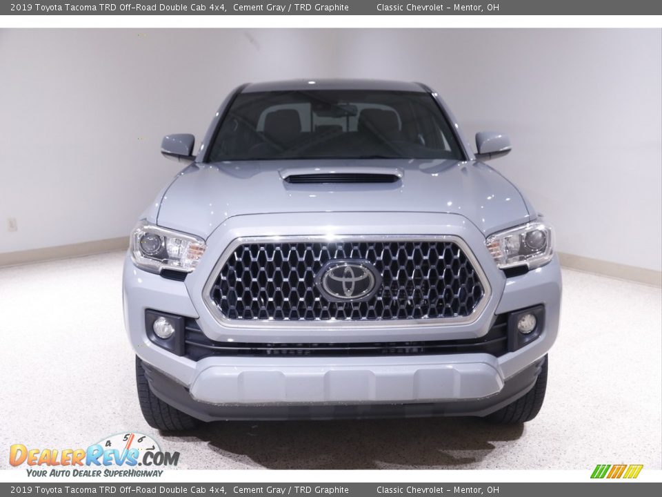 2019 Toyota Tacoma TRD Off-Road Double Cab 4x4 Cement Gray / TRD Graphite Photo #2