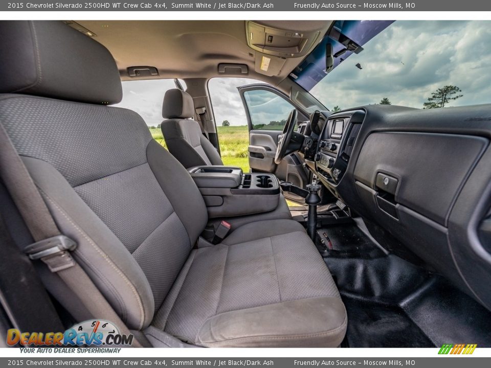 2015 Chevrolet Silverado 2500HD WT Crew Cab 4x4 Summit White / Jet Black/Dark Ash Photo #29