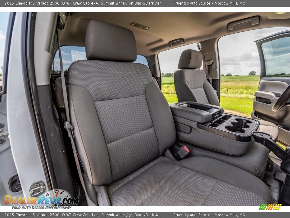 2015 Chevrolet Silverado 2500HD WT Crew Cab 4x4 Summit White / Jet Black/Dark Ash Photo #30