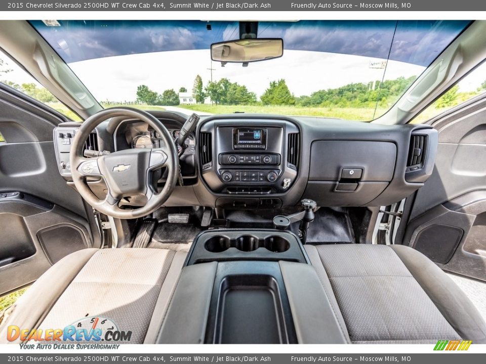 2015 Chevrolet Silverado 2500HD WT Crew Cab 4x4 Summit White / Jet Black/Dark Ash Photo #31