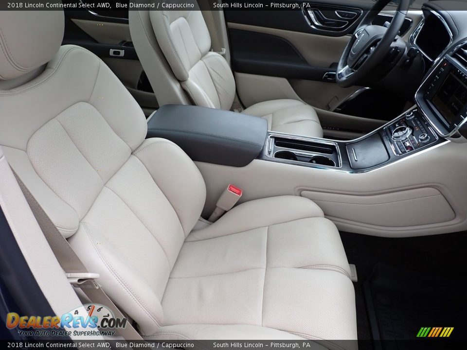 Front Seat of 2018 Lincoln Continental Select AWD Photo #11