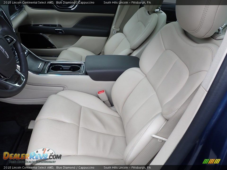 Front Seat of 2018 Lincoln Continental Select AWD Photo #15