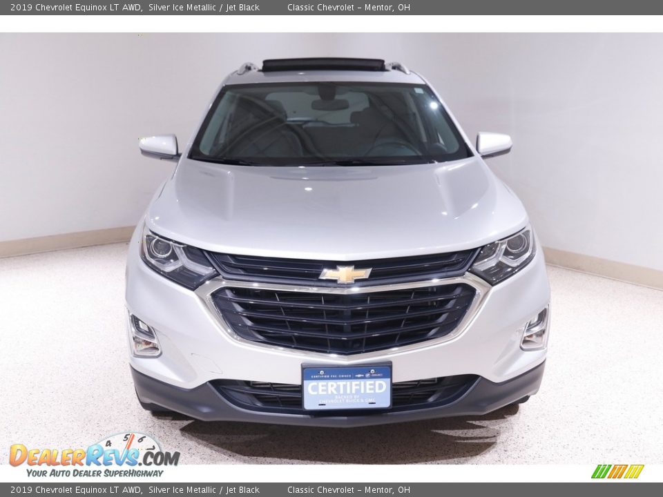 2019 Chevrolet Equinox LT AWD Silver Ice Metallic / Jet Black Photo #2