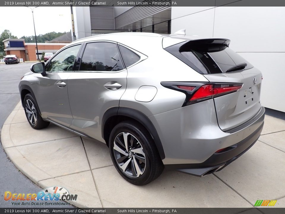 2019 Lexus NX 300 AWD Atomic Silver / Glazed Caramel Photo #3