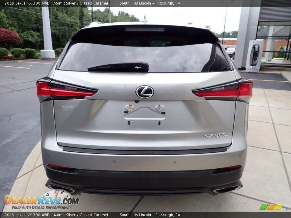 2019 Lexus NX 300 AWD Atomic Silver / Glazed Caramel Photo #4