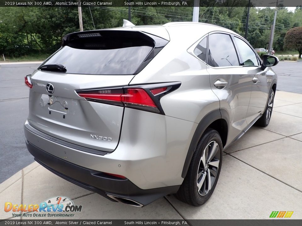 2019 Lexus NX 300 AWD Atomic Silver / Glazed Caramel Photo #6