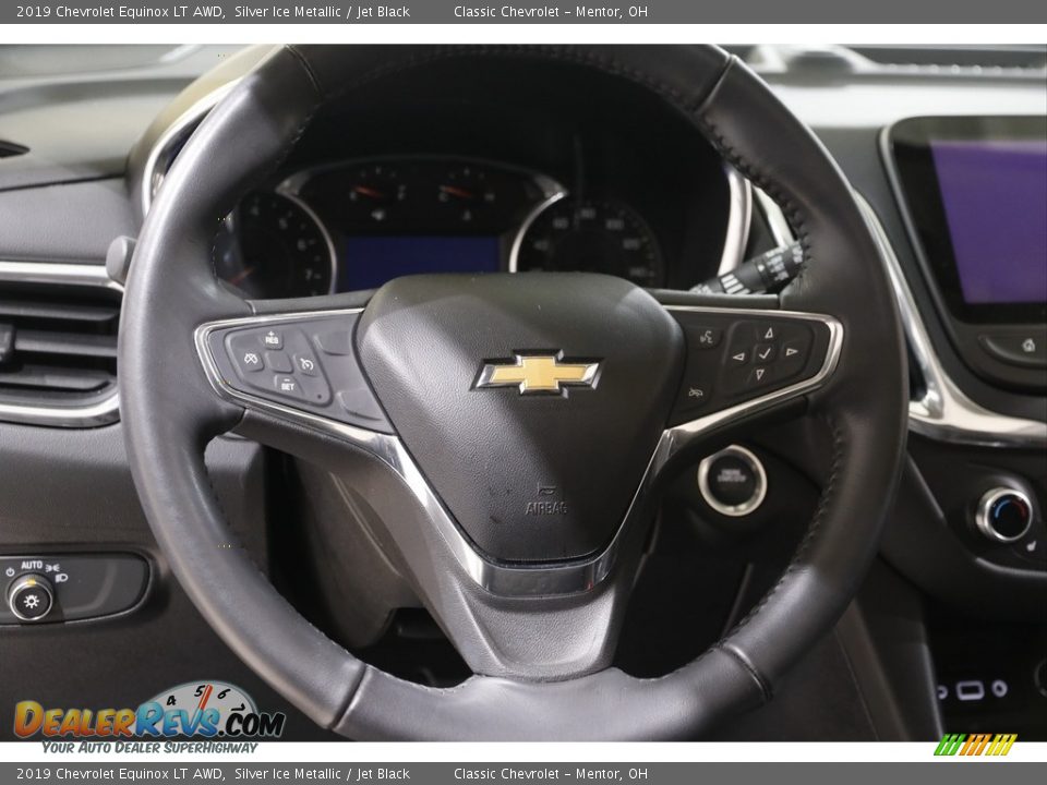 2019 Chevrolet Equinox LT AWD Silver Ice Metallic / Jet Black Photo #7