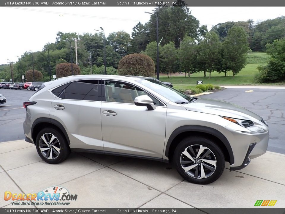 2019 Lexus NX 300 AWD Atomic Silver / Glazed Caramel Photo #7