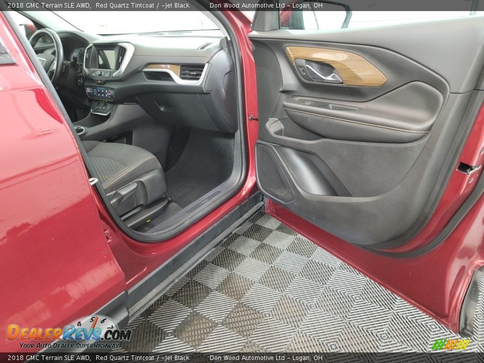 2018 GMC Terrain SLE AWD Red Quartz Tintcoat / ­Jet Black Photo #23